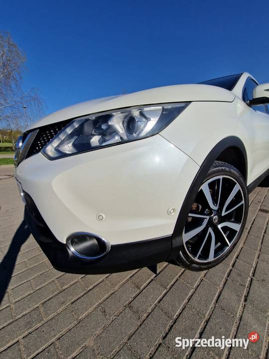 NISSAN QASHQAI 16 DCI TEKNA 130 SKORY ASYSTENT nieuszkodzony podlaskie Łomża