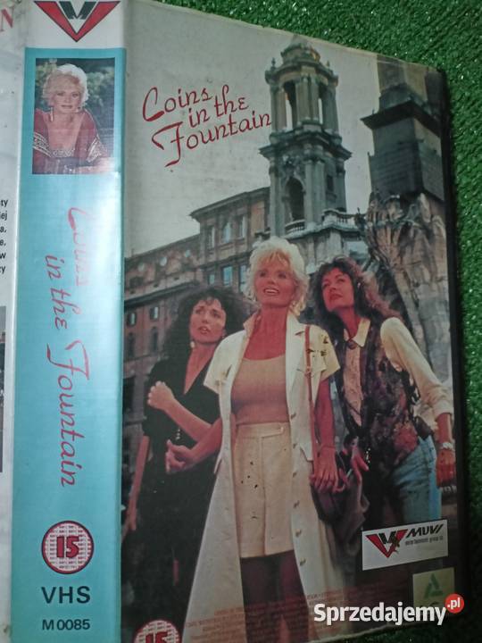 Kaseta VHS film Coins im the fountain Rzeszów