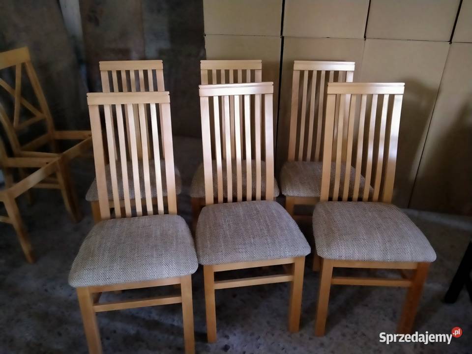 Krzesła do salonu Trzebiatów
