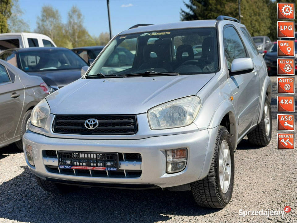 Toyota RAV4 20 benz 150 4X4 klimatyzacja II lakier metallic Łodygowice