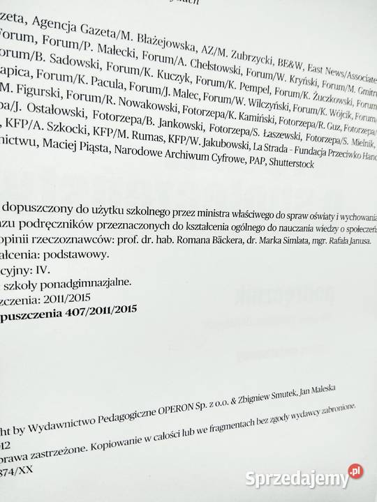 Wiedza o społeczeństwie operon odkrywamy na nowo mazowieckie Warszawa