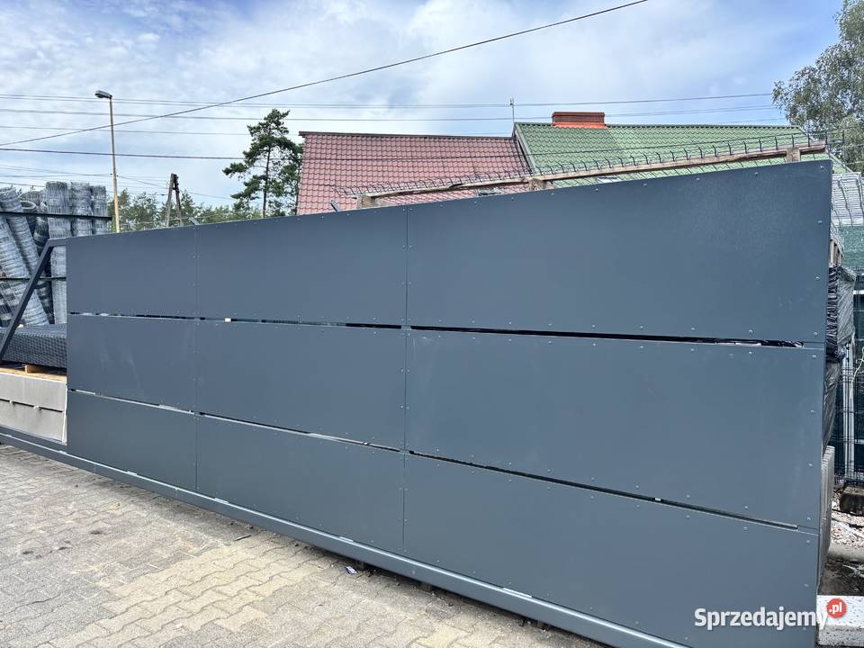 Brama ogrodzeniowa przesuwna H180 L5m komplet
