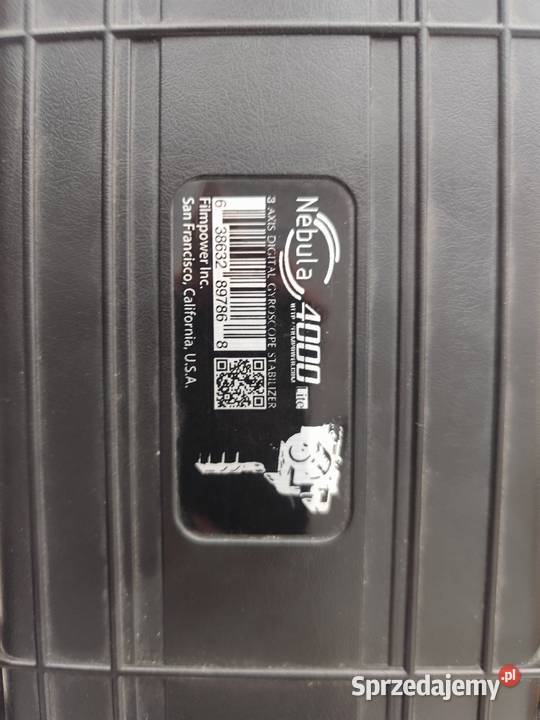 Stabilizator video 3Axis gimbal Nebula 4000 lite Pozostałe sprzedam