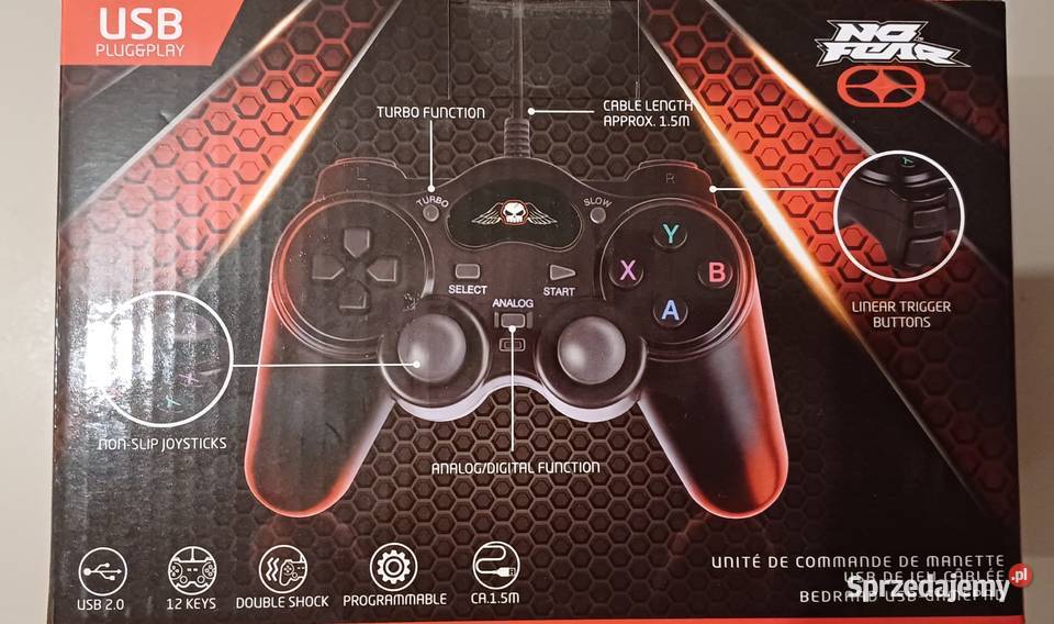 Kontroler gamingowy 4 pad No fear wielkopolskie