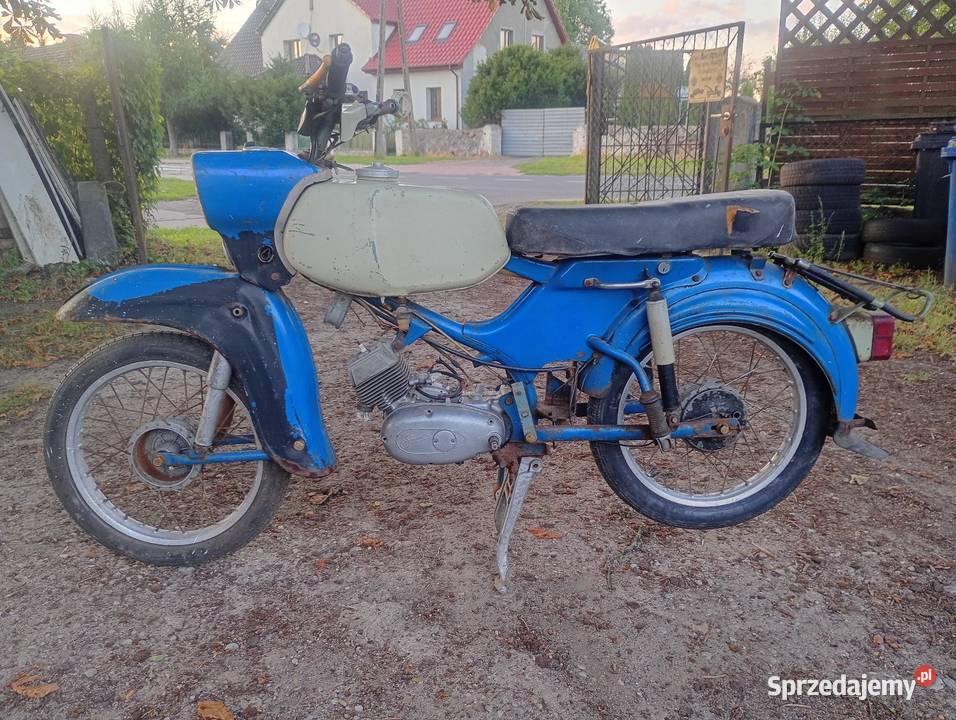 Simson sperber sr43 do remontu pas napędowy Stargard