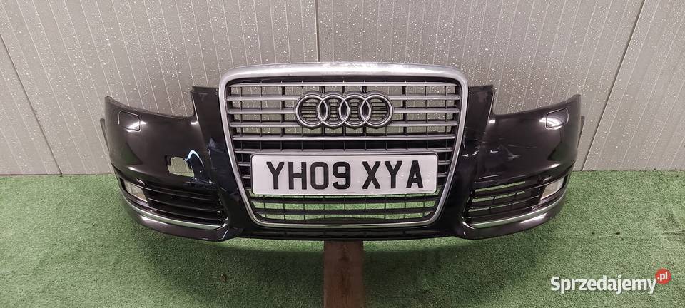 ZDERZAK PRZÓD AUDI A6 C6 LIFT SPRYSKI LAK LY9B Międzychód