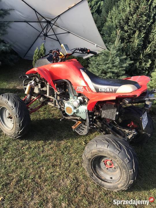 Quad BASHAN 200 BS7 200CC 41 homologacja czterosuwowy Motoryzacja Wieruszów