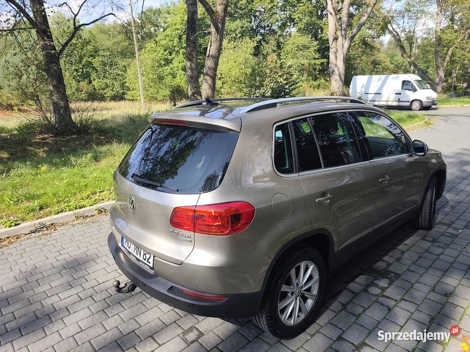Świeżo sprowadzony VW Tiguan 20 TDI 4x4 przebieg sprowadzony Motoryzacja Krasnobród