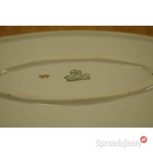 Porcelanowy zestaw serwisowy Wałbrzych półmisek sprzedam