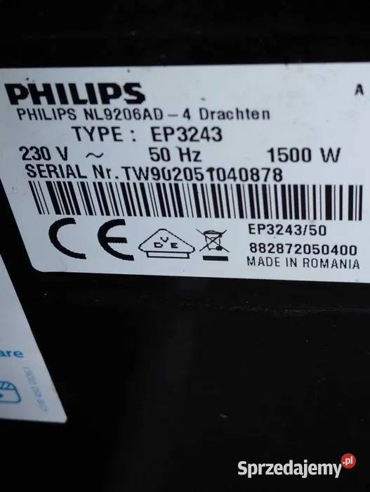 Automatyczny ekspres ciśnieniowy Philips AGD drobne małopolskie