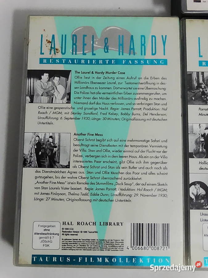 Flip i Flap cztery kasety z filmami VHS Muzyka lubelskie Biłgoraj sprzedam