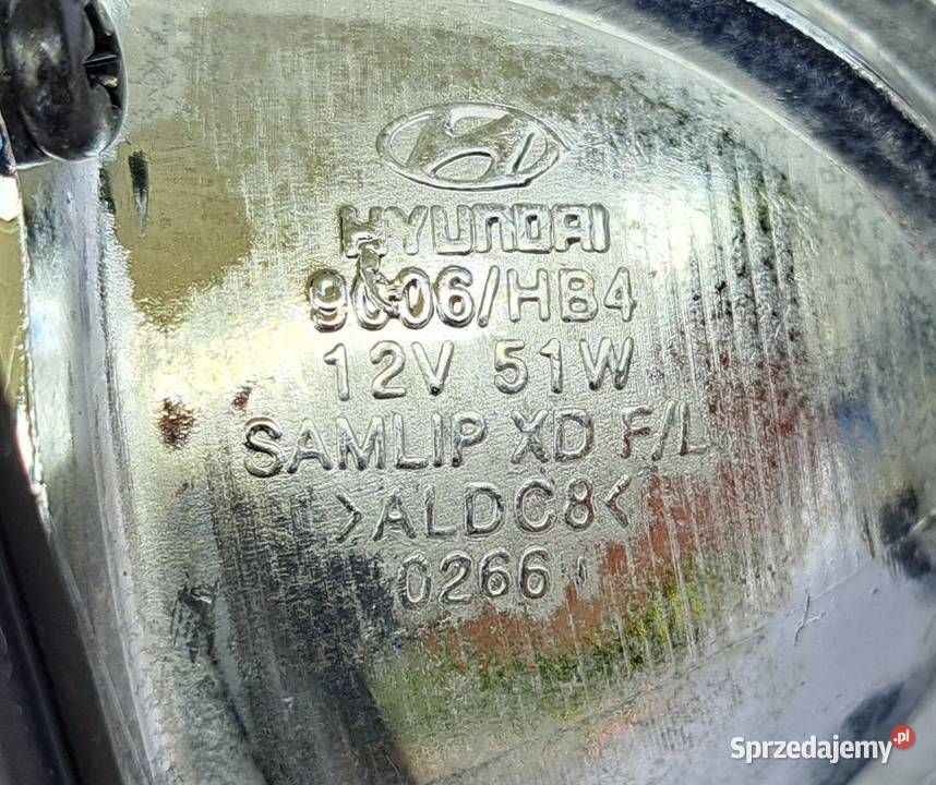 SOCZEWKA HALOGEN LEWY KIA CEED I 0609 HYUNDAI sprzedam