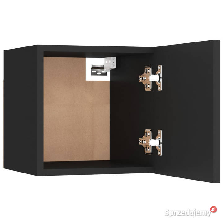 Szafka nocna czarna 305x30x30 materiał mazowieckie Warszawa