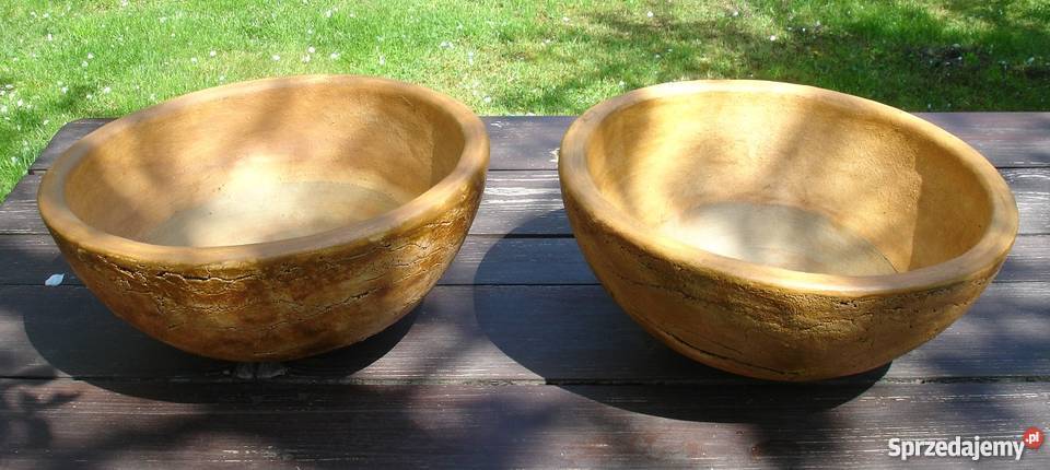 2 Ceramiczne półkule ogrodowe 50 producenta dolnośląskie Jelenia Góra