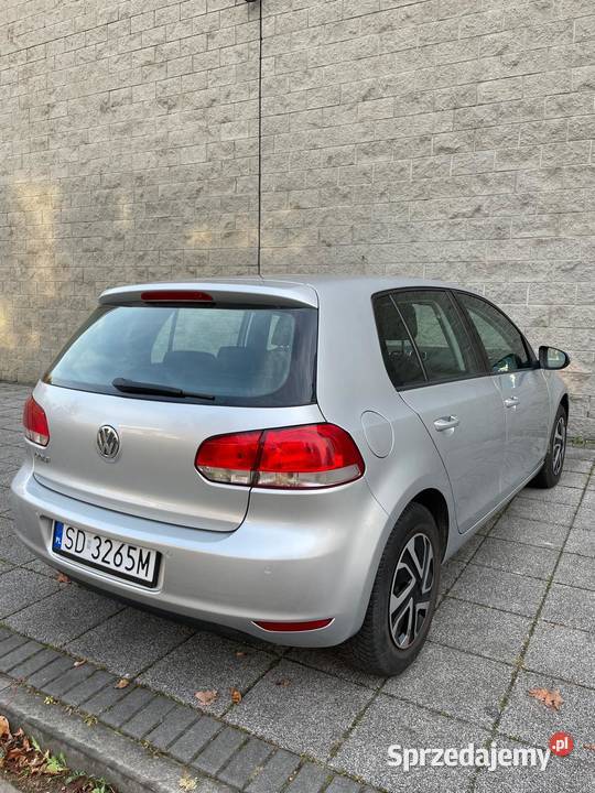 Golf 6 14 MPI kompletnie bez korozji Dąbrowa Górnicza