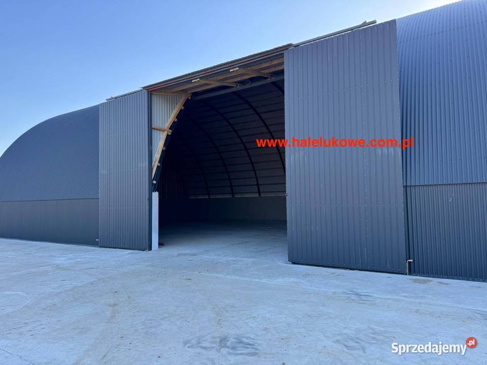 Hala Łukowa Stalowa rolnicza przęsło wiata Hale i magazyny Konstantynów Łódzki