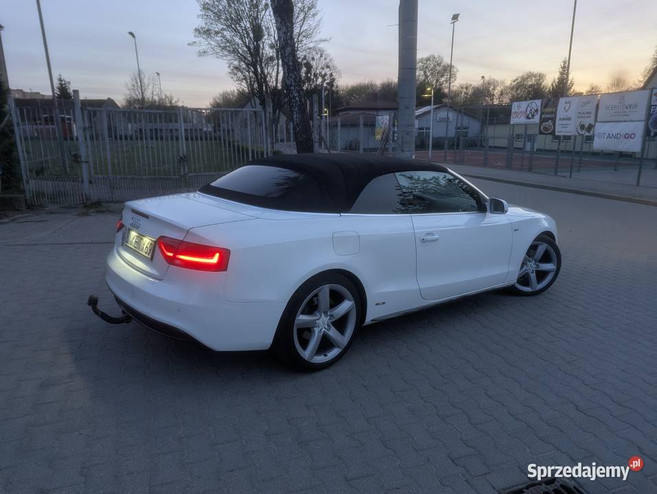 Audi A 5 cabrio SLine doinwestowana ZAMIANA NA warmińsko-mazurskie Mrągowo sprzedam