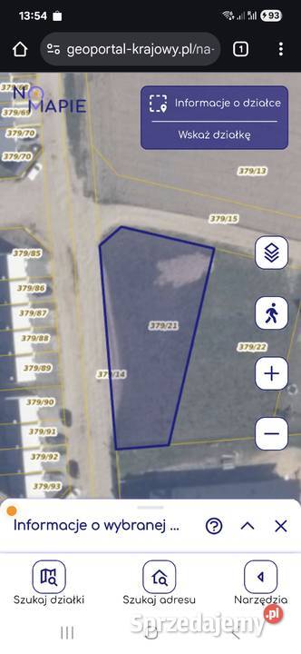 Sprzedam działkę Kębłowo