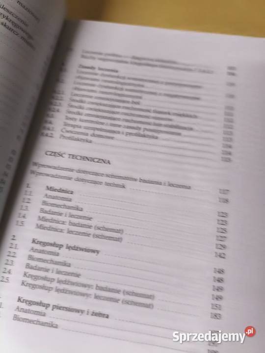 Kręgosłup Badanie manualne i mobilizacja Freddy Osięciny