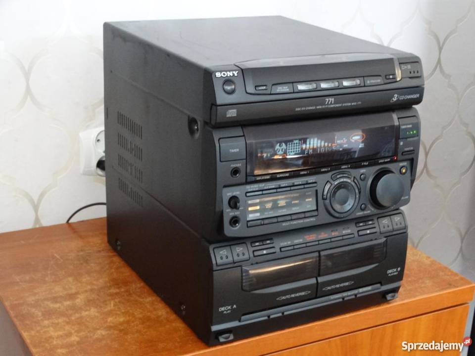 Wieża Sony HCDH771 mocna i sprawna WYSYŁKA Jasło