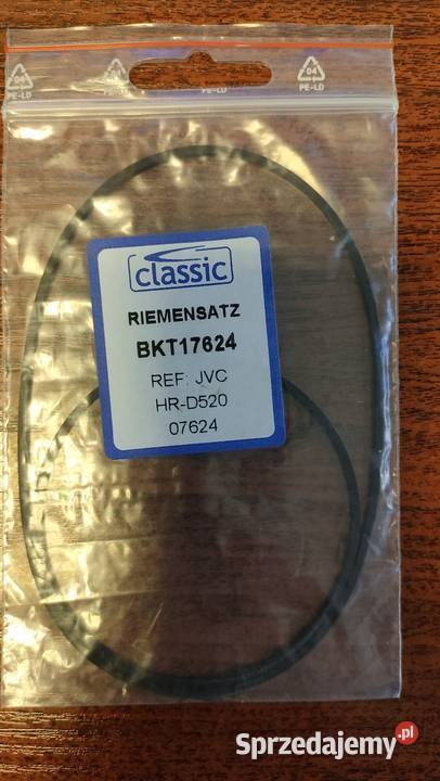 Pasek napędowy magnetowid video kaseciak JVC sprzedam