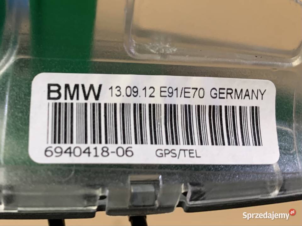 6773742 antena dachowa bmw x1 e84 lci lift x5 Nawigacje GPS Szczecin