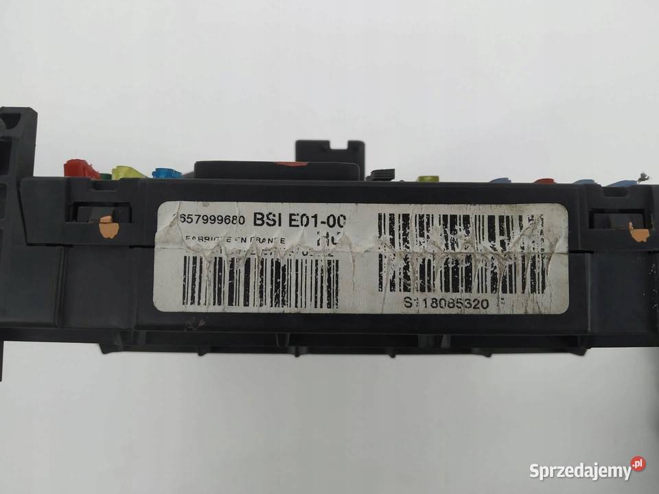 SKRZYNKA BSI 9657999680 E01 Peugeot 206 I świętokrzyskie