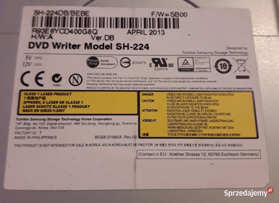 Sprzedam Części Komputera Stacjonarnego Mrągowo