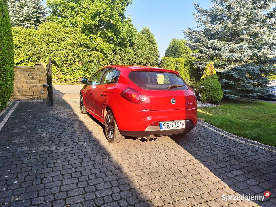 Fiat Bravo 20 MultiJet 16V 165 EURO 4 Sport czerwony Samochody osobowe sprzedam