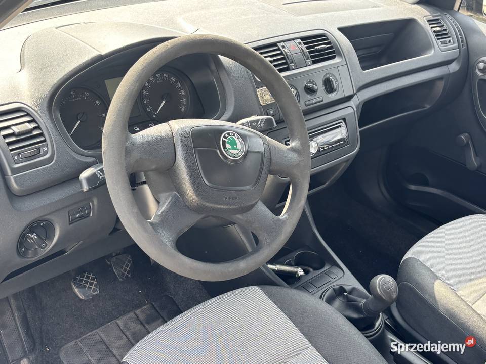 Skoda Fabia welurowa tapicerka Fabia Paniówki