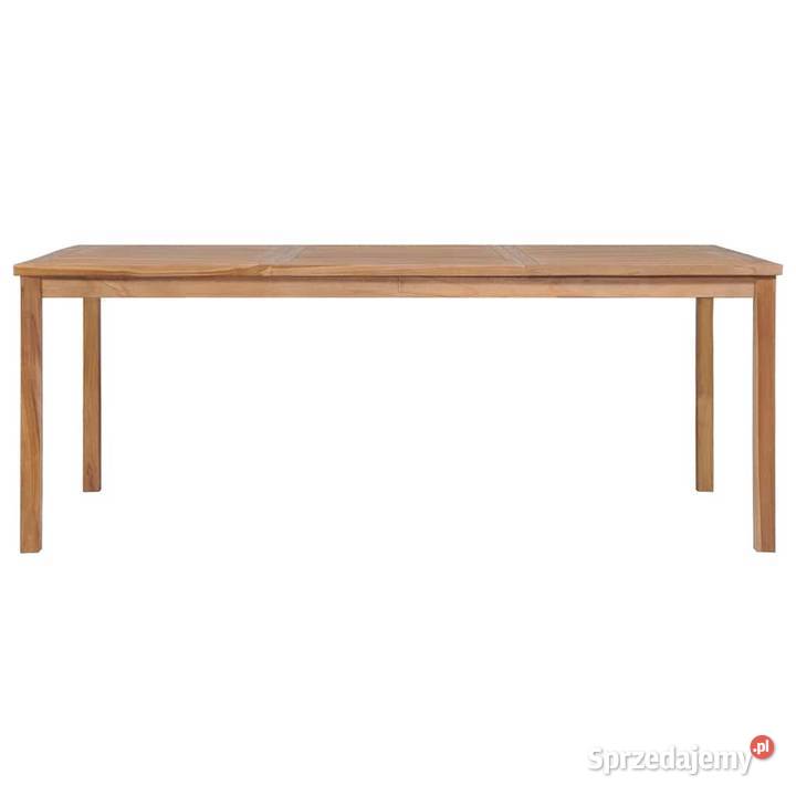 vidaXL Stół ogrodowy 200x100x77 lite drewno Warszawa