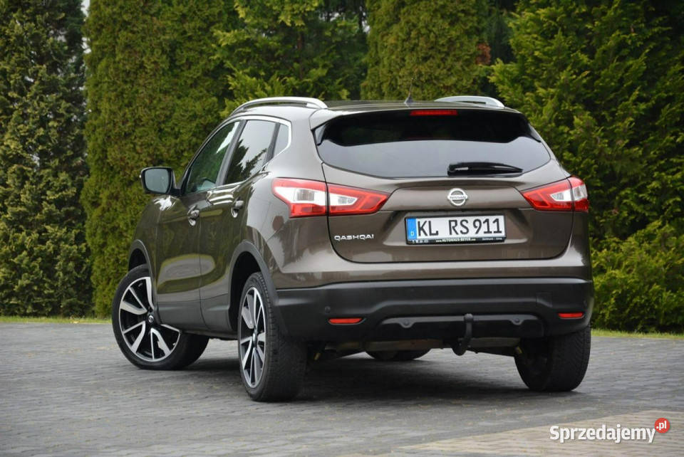 Nissan Qashqai 16dci1304x4 TeknaLed Skóry Navi elektryczne lusterka mazowieckie Ostrów Mazowiecka
