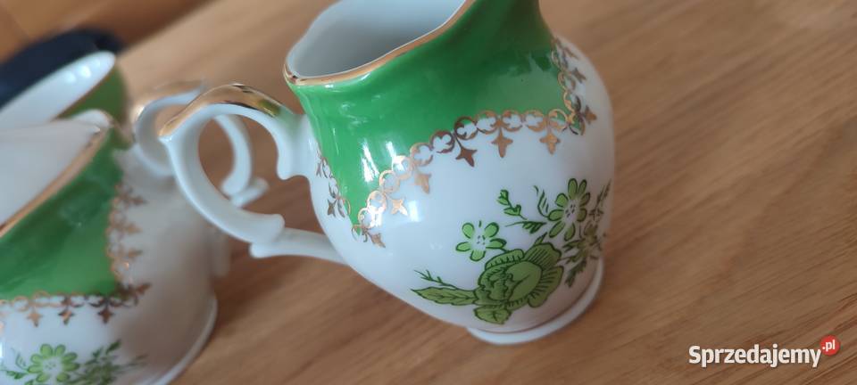 Porcelanowy serwis na 6 osób do kawy Mariell Warszawa sprzedam