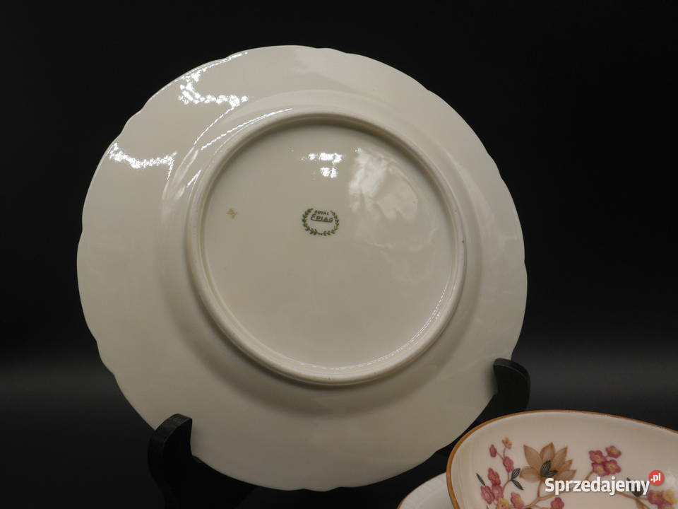 Eleganckie Trio Śniadaniowe Epiag Czechosłowacja Raszków