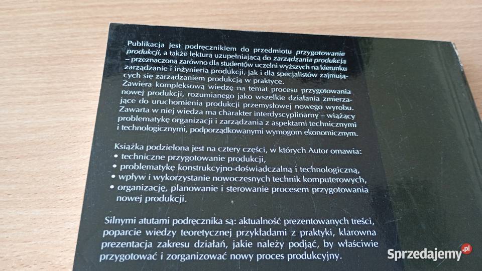 Przygotowanie produkcji Kazimierz Szatkowski pomorskie Gdańsk sprzedam