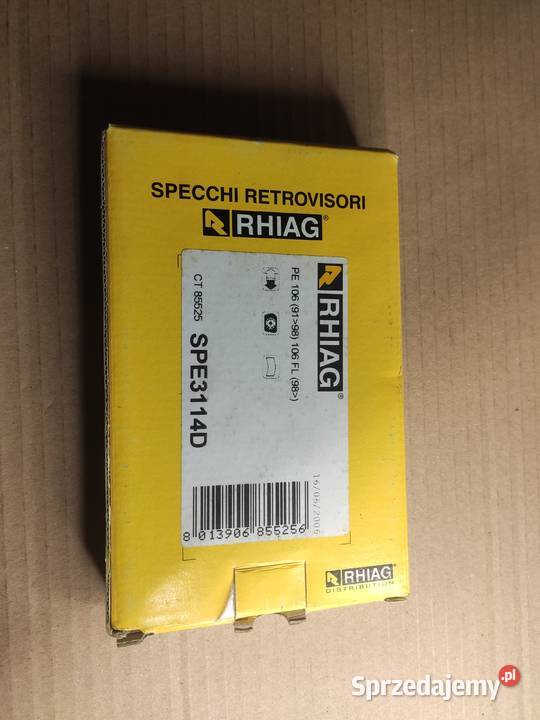 Wkład Lusterka Prawy Rhiag spe3114d Peugeot 106 Tychy sprzedam