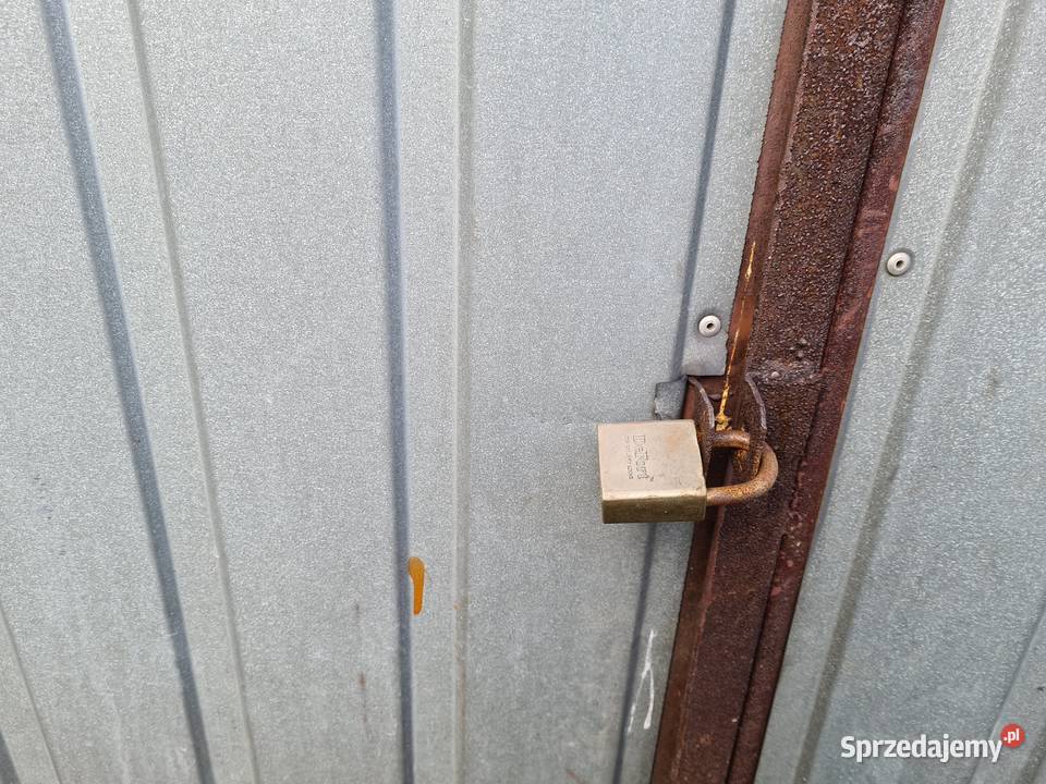 Sprzedam używany garaż blaszany schowek blaszany śląskie Rybnik
