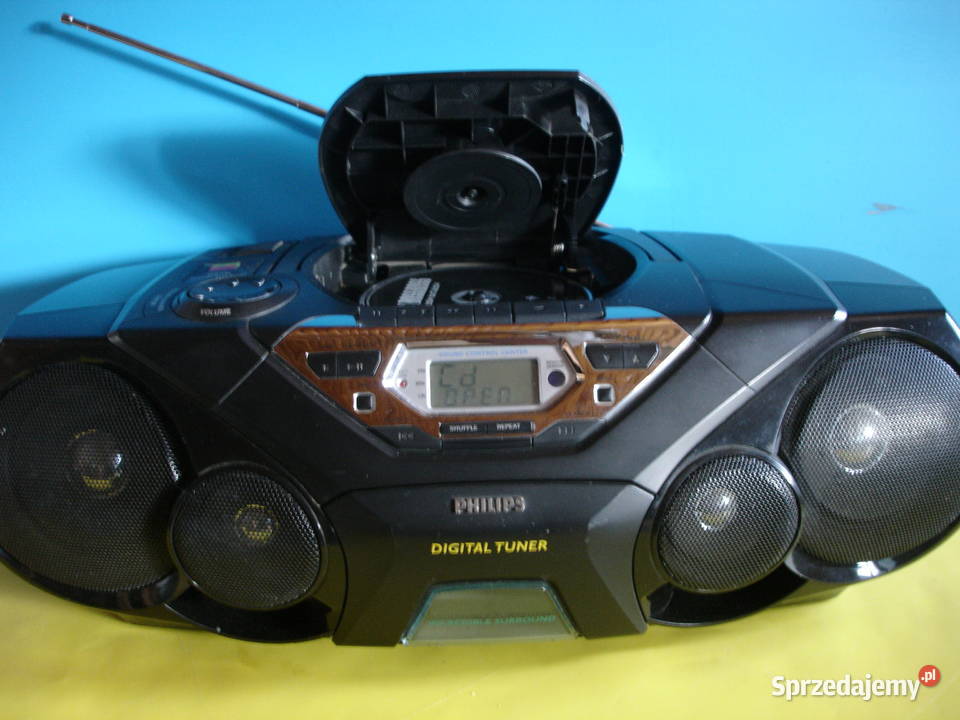 Radiomagnetofon z CD PHILIPS AZ1574 Zielona Góra sprzedam