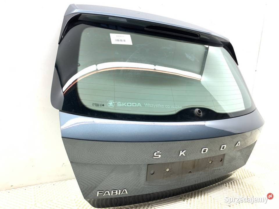 KLAPA TYŁ SKODA FABIA III Hatchback TYLNA podkarpackie