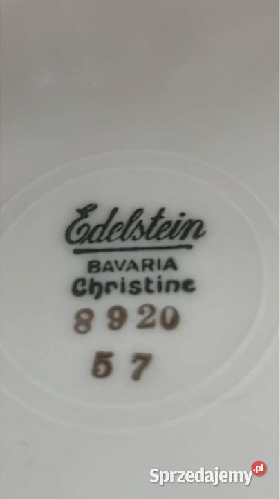 Talerzyki Christine Syg Edelstein Bavaria Syg Gdańsk