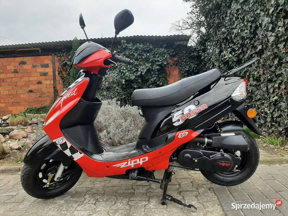 Zadbany skuter Zipp Otis 50 4t 2014r przebieg wielkopolskie Tuczno