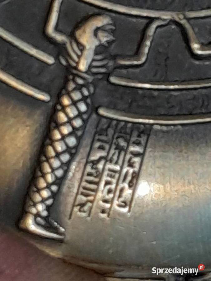 Egipska mosiężna szkatułka na biżuterię używana Dąbrowa Górnicza