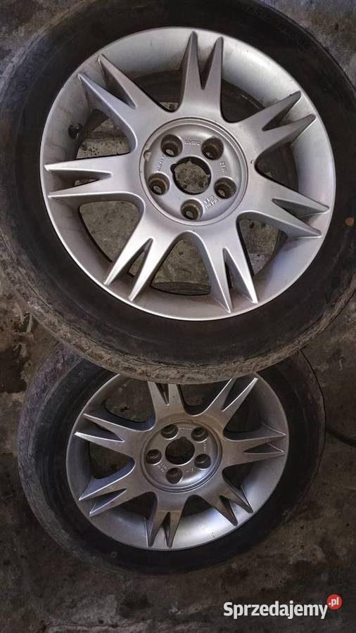 Felgi aluminiowe z oponami letnie 195x55 15 Kalisz sprzedam