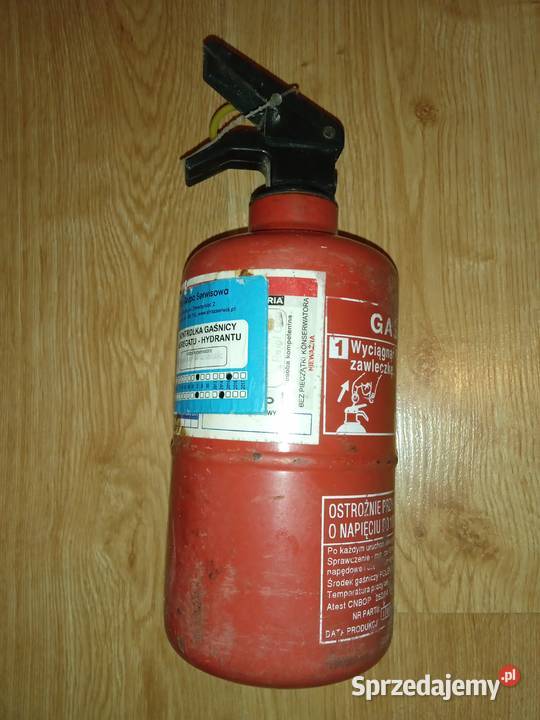 Gaśnica 1 nieużywana Poznań