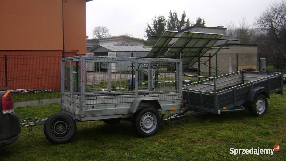 Przyczepka przyczepa zarejestrowana 210x120 z