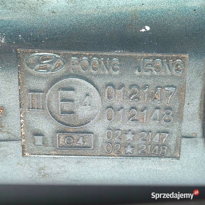 LUSTERKO PRAWE Hyundai Santa Fe 20002006 osobowe Chełm