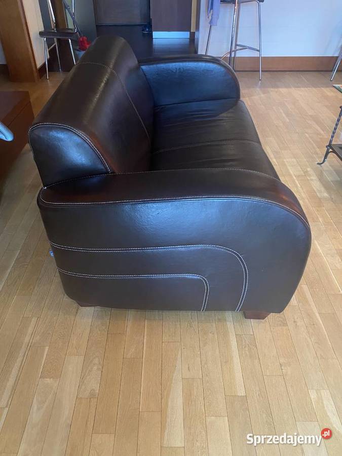 Kanapa Sofa Tapczan Skórzana Ładny Stan Meble Katowice sprzedam