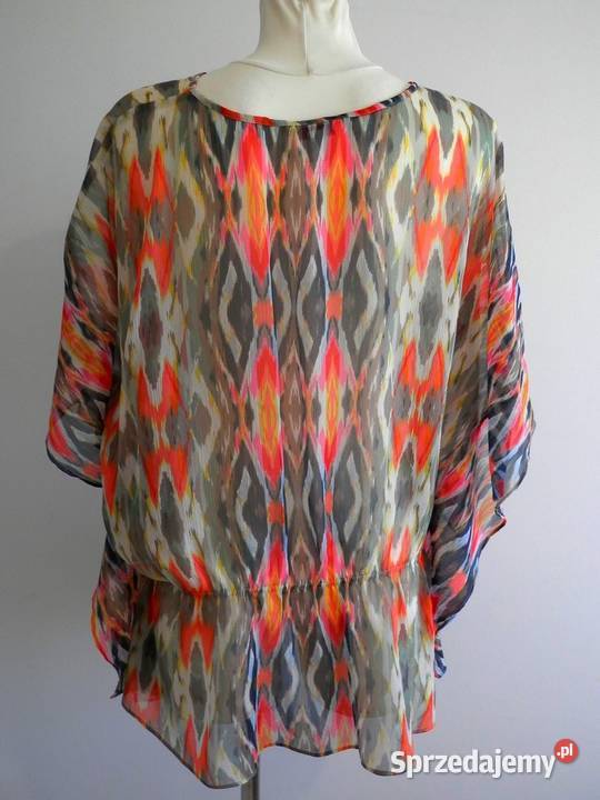 Tunika Plażowa Pareo Narzutka Kimono Zwiewna Bluzki i koszule podlaskie sprzedam