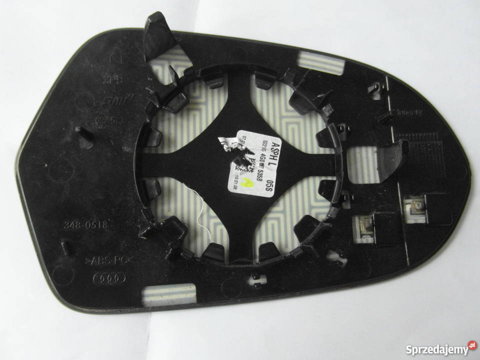 3 lusterko asferyczne lewe audi A6 4G0857535B Rok produkcji 2010 Szczecin