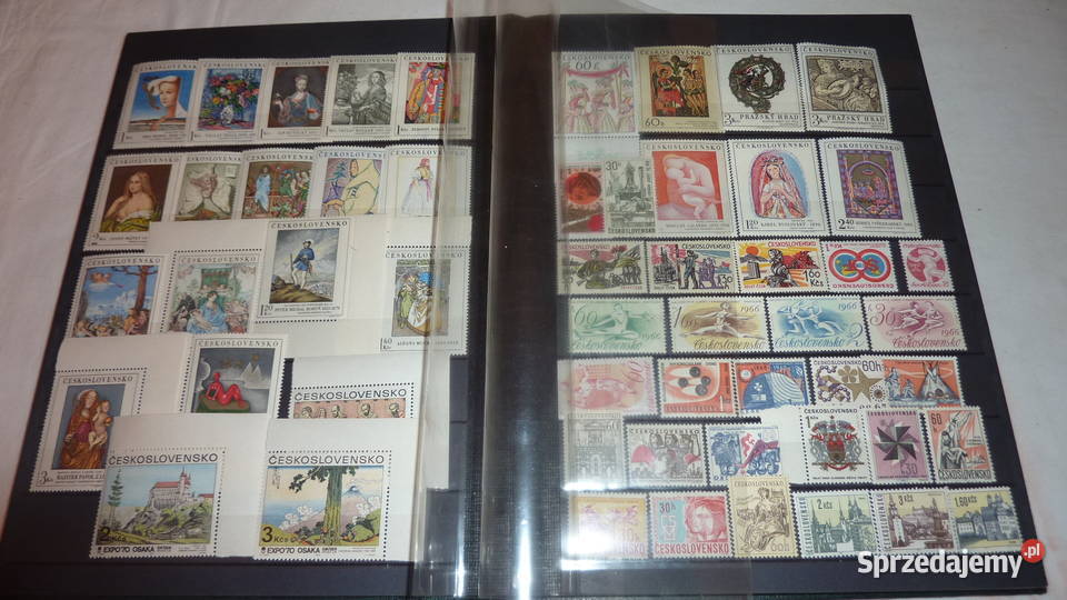 Klaser znaczków Czechosłowacja Bukowno
